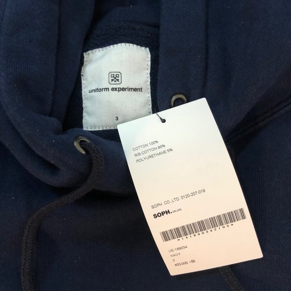 UNIFORM EXPERIMENT Drip Star Logo Pullover Hoodie - Picture 3 of 10